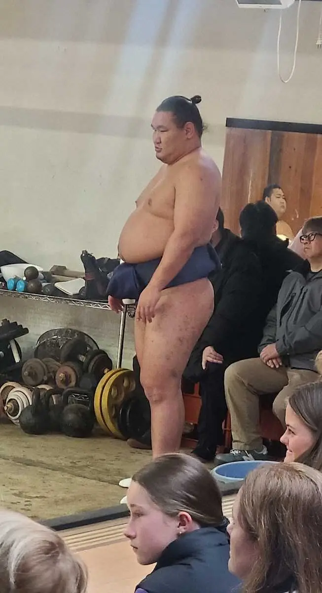 【画像・写真】豊昇龍　左膝は「大丈夫」不安なし強調　大相撲初場所11日初日