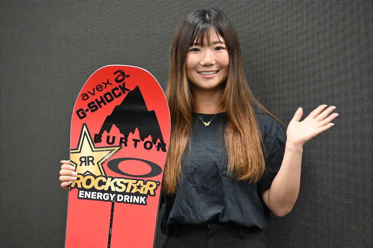 【画像・写真】【スノボ】岩渕麗楽の五輪代表入りが確実に　3大会連続　深田が2位、村瀬心は3位　W杯SS第1戦