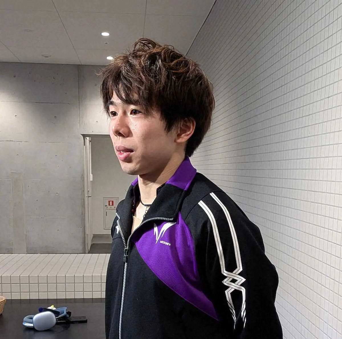 【画像・写真】佐藤駿が日本学生フィギュアV2「今後に生きる」4回転フリップ試運転