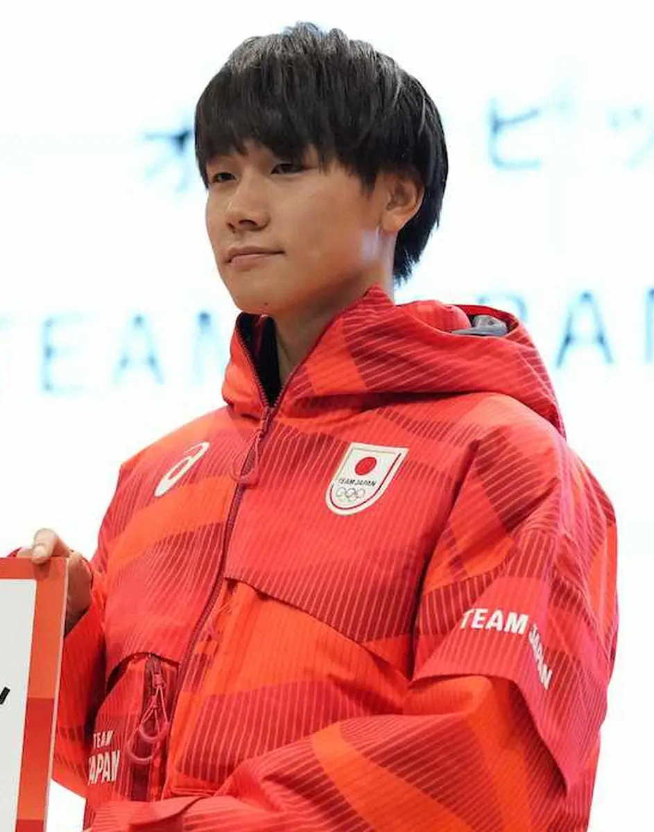 【画像・写真】【Sスケート】森重航、本命500メートルで「銅メダル以上を」　開会式では旗手「楽しく歩く」