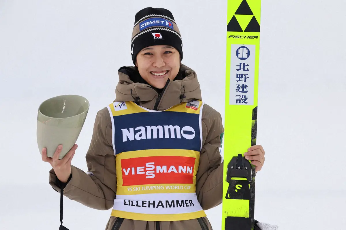 【画像・写真】【ジャンプ】丸山希、五輪で目指す金メダル！高まる“わくわく感”「楽しんで飛びたい」