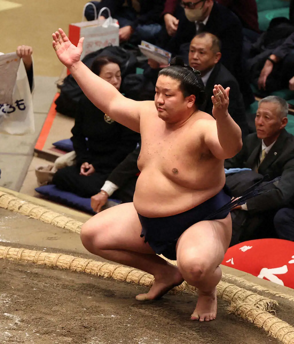 【画像・写真】新入幕・朝白龍が通算100勝目　平成以降で4位のスピード到達「幕内で迎えられてよかった」