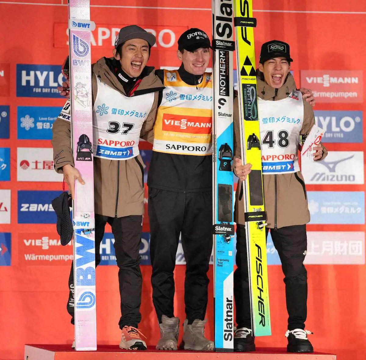 【画像・写真】【ジャンプ】中村直幹が地元・札幌で自己最高の2位　ミラノ・コルティナ五輪へ視界良好