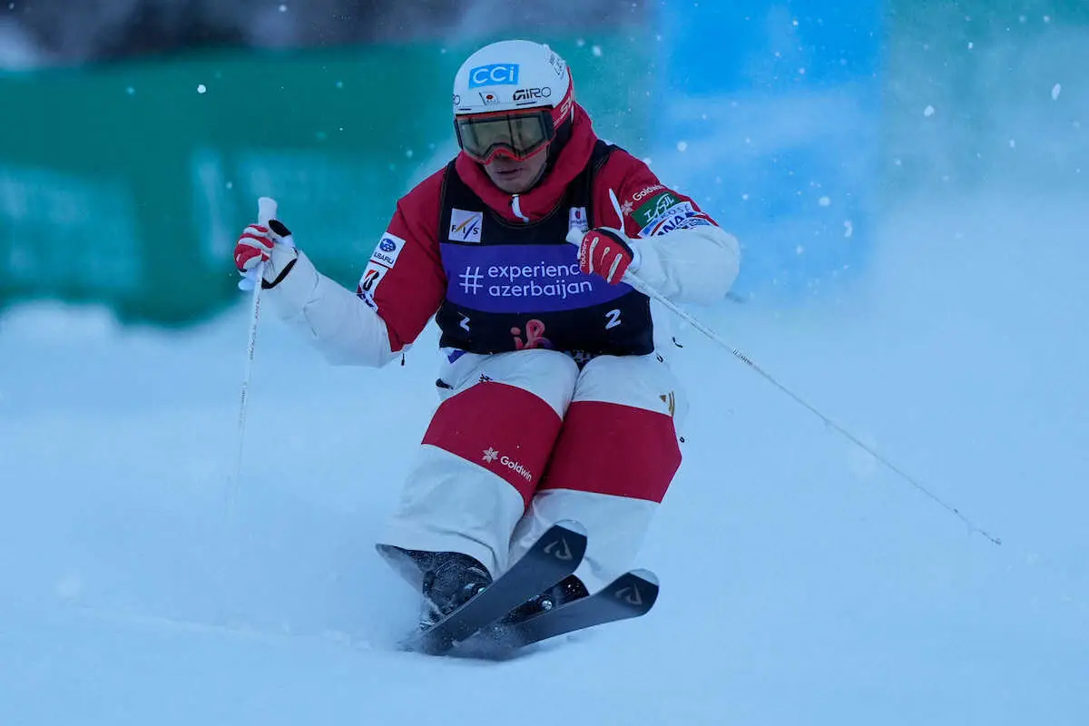 【画像・写真】【モーグル】堀島行真が通算24勝目　ランク1位で3度目五輪へ　平山将大は自身初表彰台3位　W杯第6戦