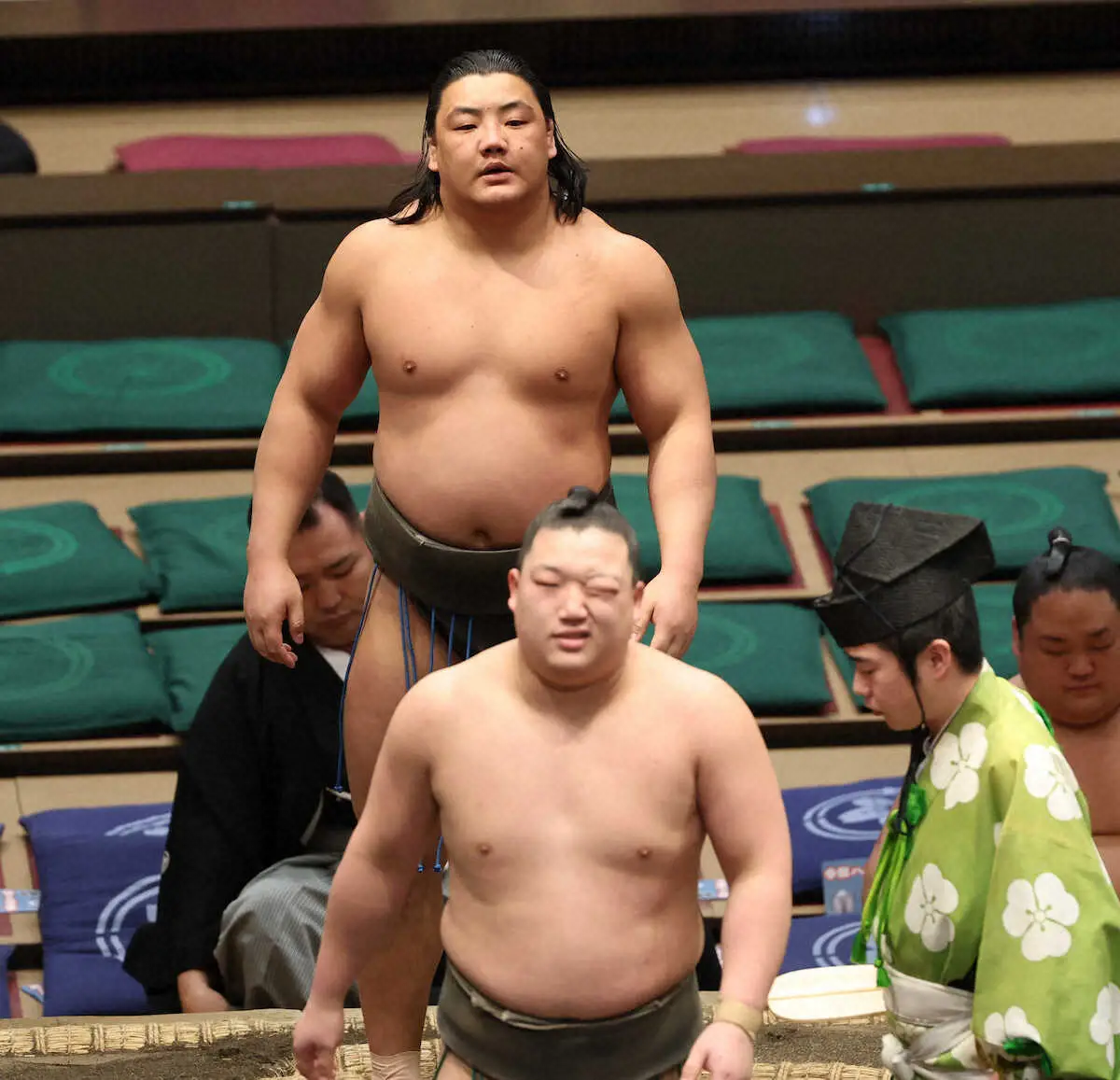 【画像・写真】元学生横綱で幕下付け出し和歌ノ富士が勝ち越し「落ち着いていた。一番だけで…」　プロ初黒星から切り替え