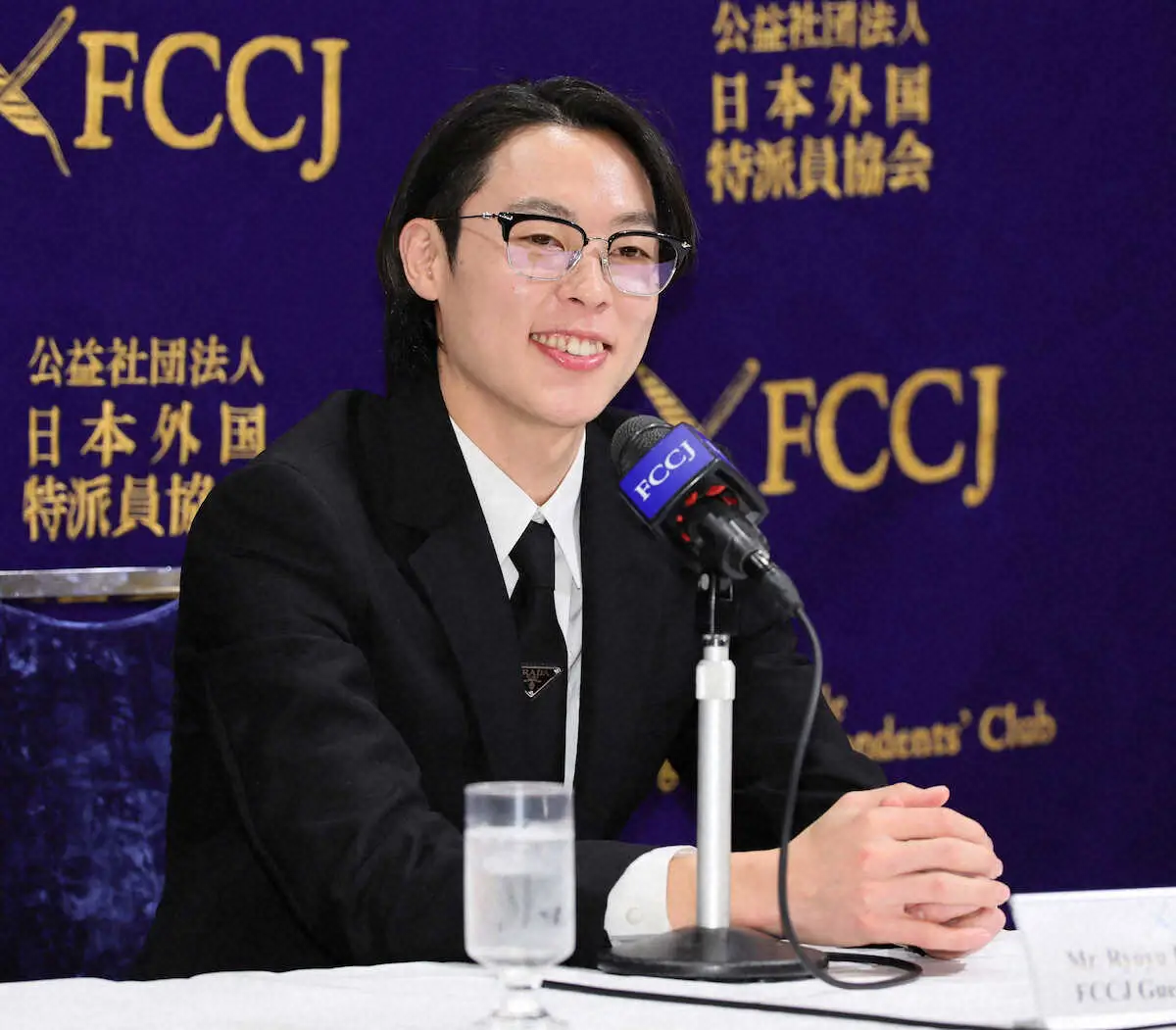 【画像・写真】【ジャンプ】小林陵侑「ビッグフライトで沸かせたい」五輪へ抱負　日本外国特派員協会で会見