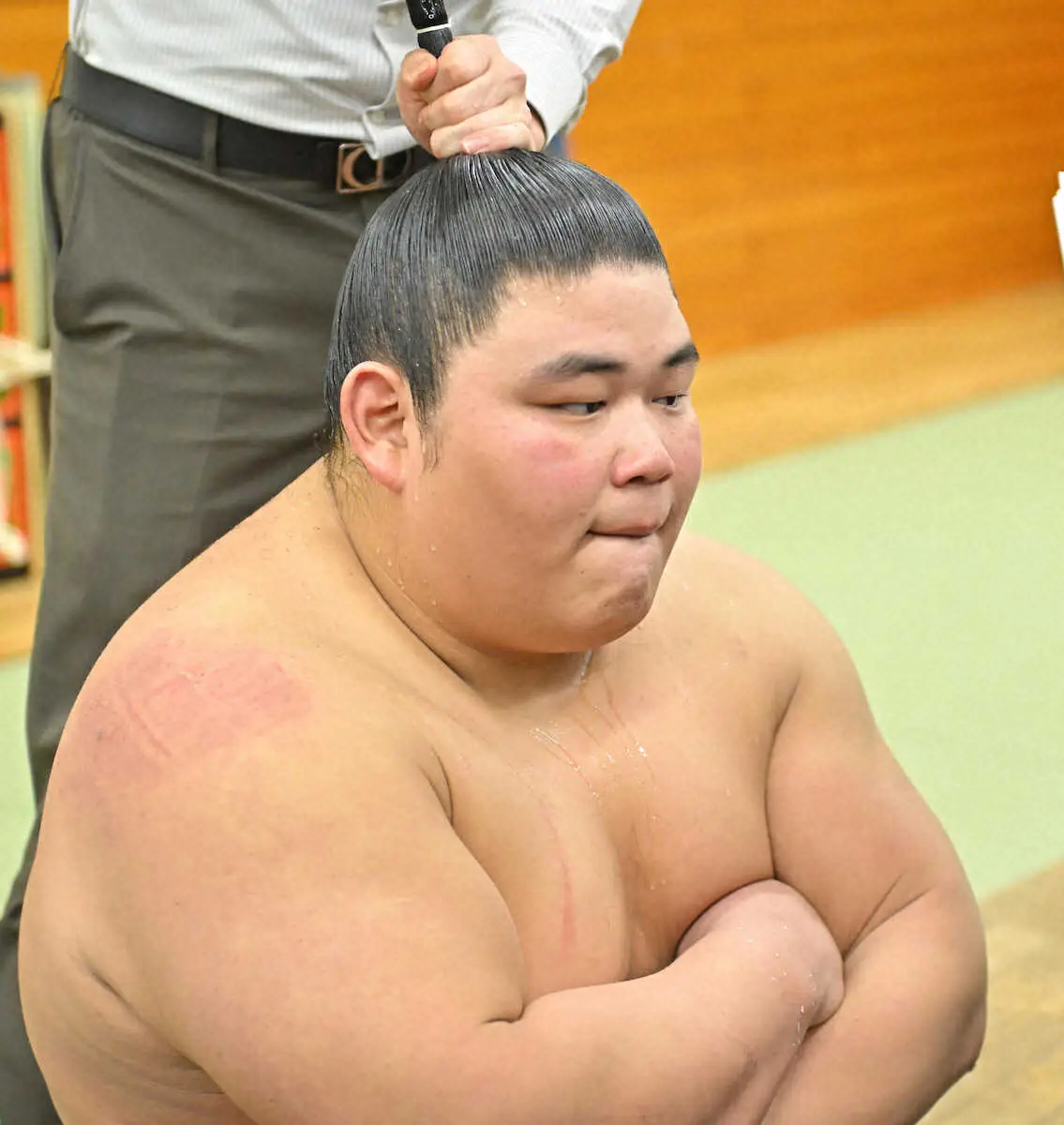 【画像・写真】伯乃富士が休場　左足親指付近負傷　対戦相手の阿武剋は2日連続の不戦勝
