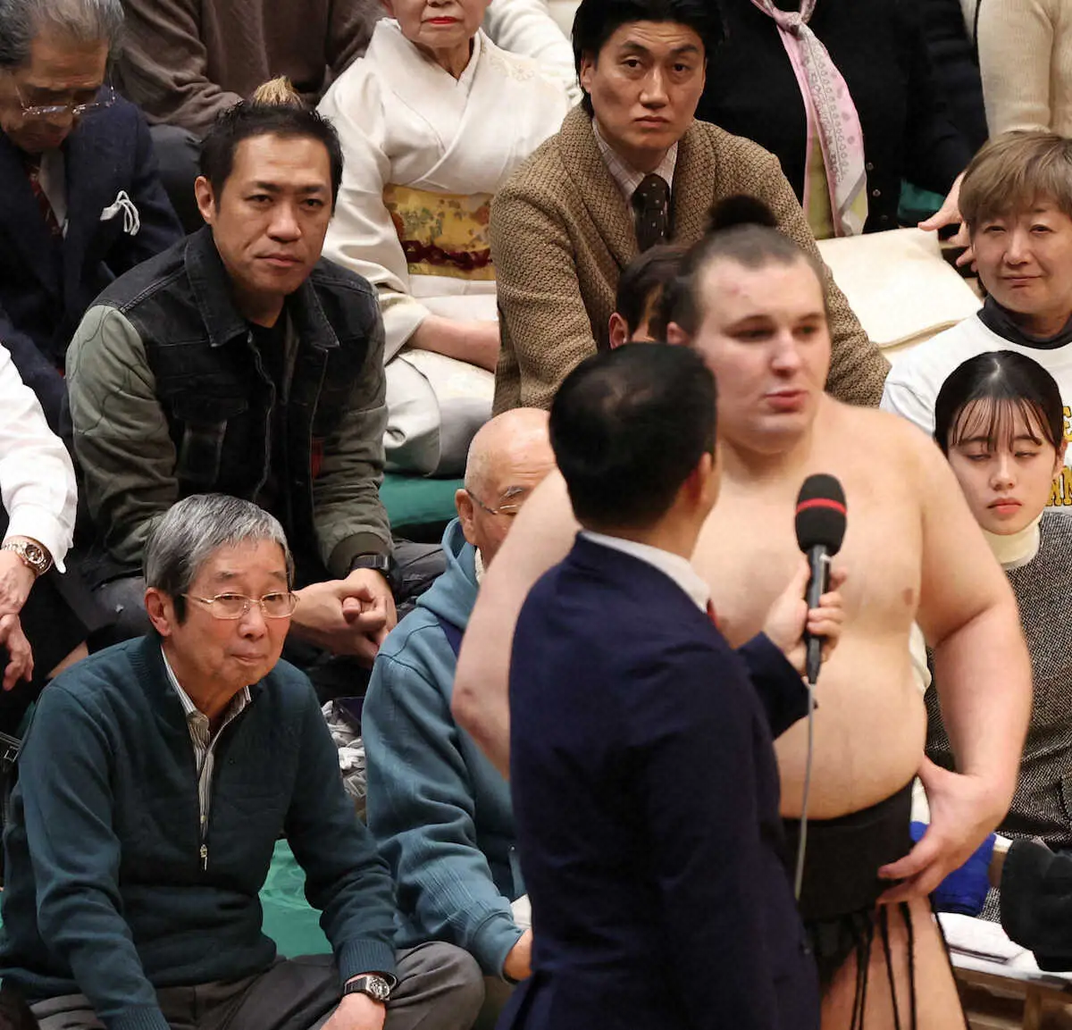 【画像・写真】安青錦　双葉山以来！89年ぶり新関脇―新大関の2場所連続V　熱海富士を逆転首投げ！決定戦また制した