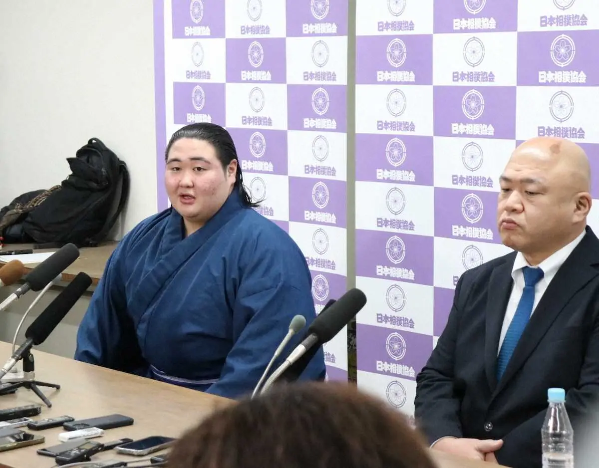 【画像・写真】19歳の福崎改め藤天晴「しこ名を大きくできるように…」　師匠「“あっぱれ”と言われるような力士に」