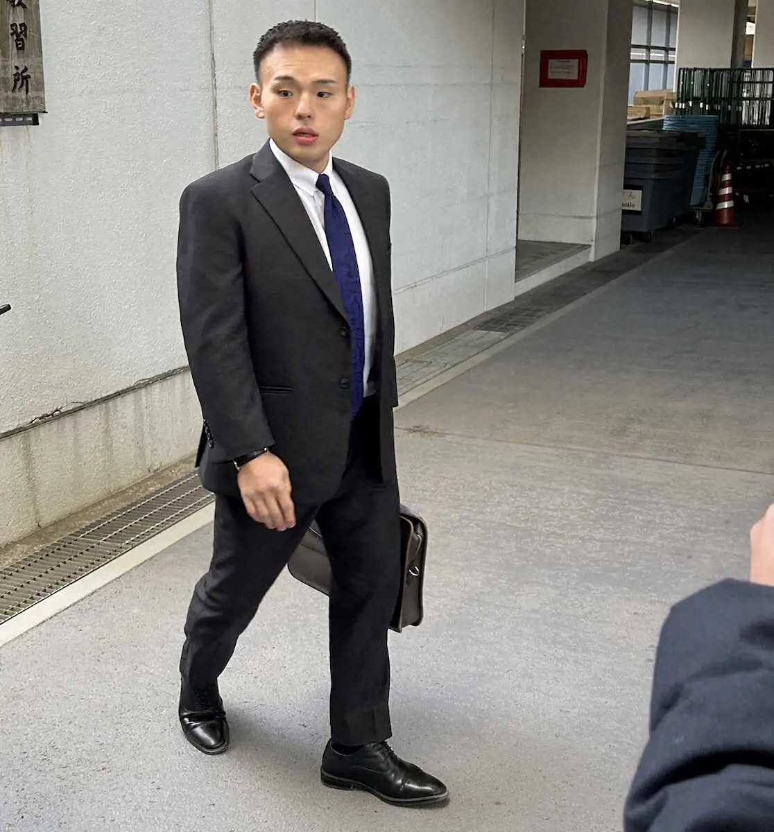 【画像・写真】元貴景勝の湊川親方「勉強させてもらうことが多いと思う」　師匠会に初参加　1月26日付で部屋を継承