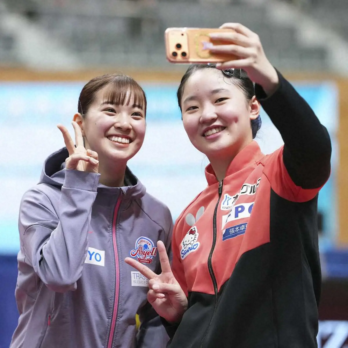 【画像・写真】【卓球】張本美和、前人未到の4種目制覇「信じられない。4冠って凄い」