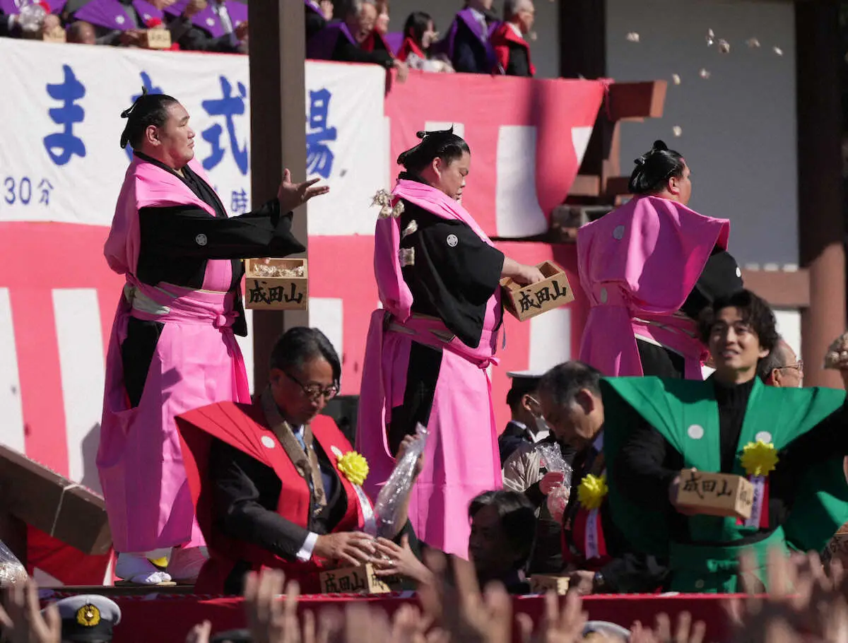 【画像・写真】豊昇龍が成田山新勝寺で「ケガがないように」と祈願　ベッカム次男の部屋訪問には「あまり分からなかった」