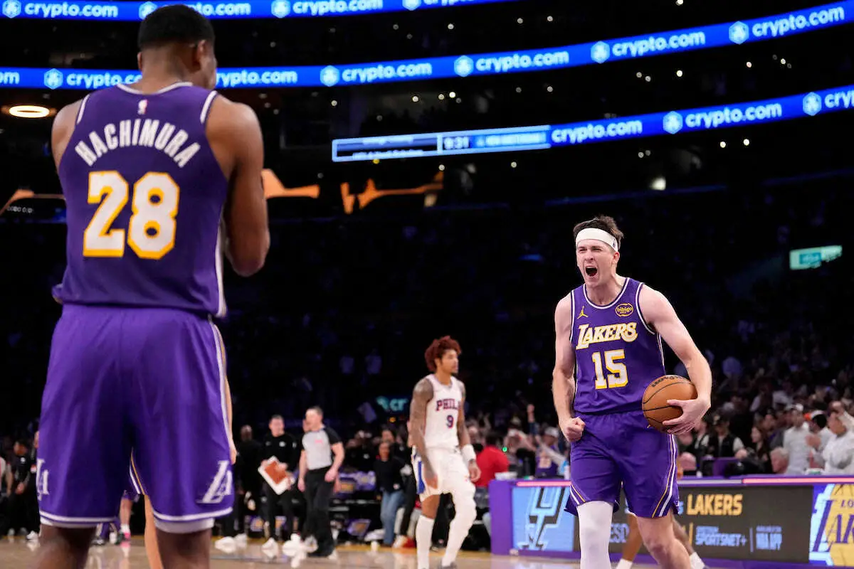 【画像・写真】八村塁　14得点で逆転勝利に貢献！途中出場のリーブスがチーム最多35得点　レイカーズ2連勝