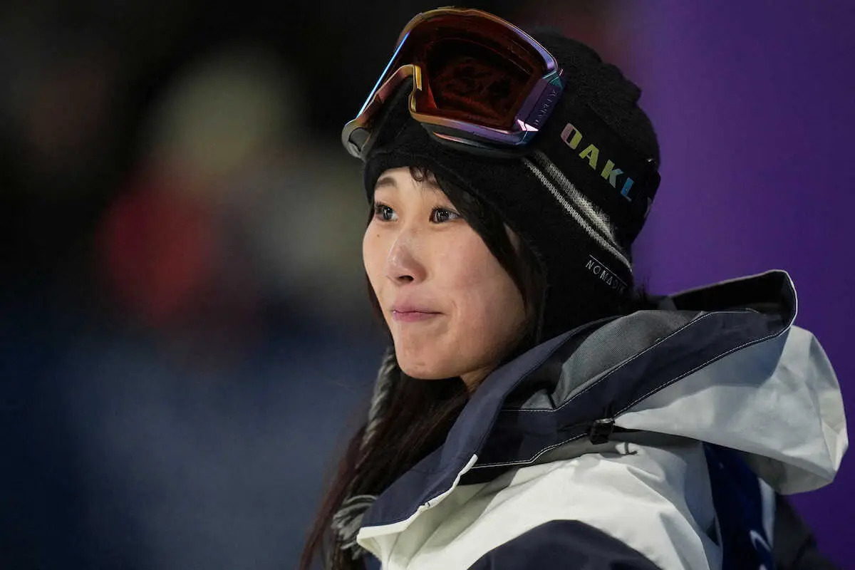 【画像・写真】ビッグエア予選に出場した村瀬心椛（AP）
