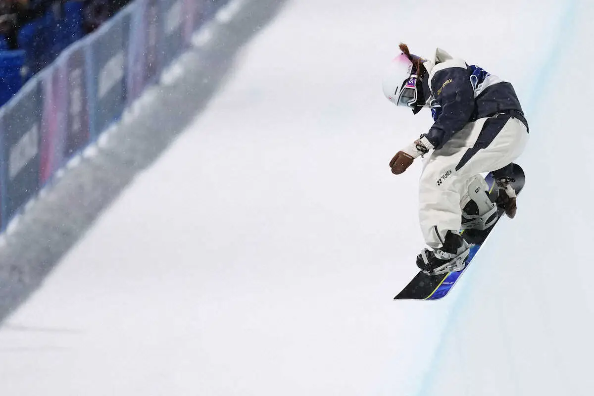 【画像・写真】＜女子ハーフパイプ＞決勝に臨む工藤璃星（AP）