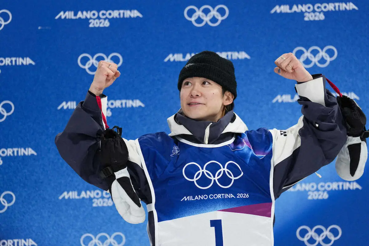 【画像・写真】＜男子ハーフパイプ＞金メダルに輝いた戸塚優斗（AP）