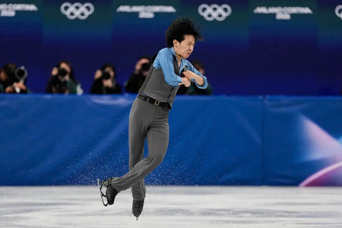 【画像・写真】フリーに臨んだ三浦佳生（AP）