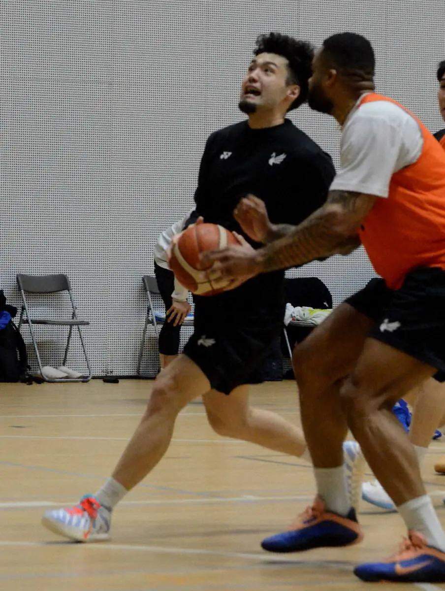 【画像・写真】アルビBB　14日からホーム埼玉戦　プロ初スタメン濃厚なSFポーグ健「緊張より楽しみが大きい」