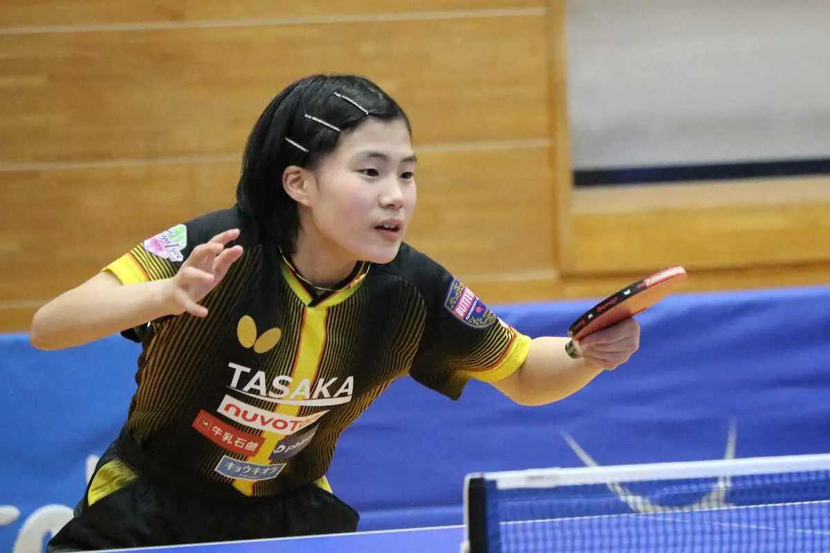 世界卓球選手権ロンドン大会団体戦の代表選考会で敗退した松島美空