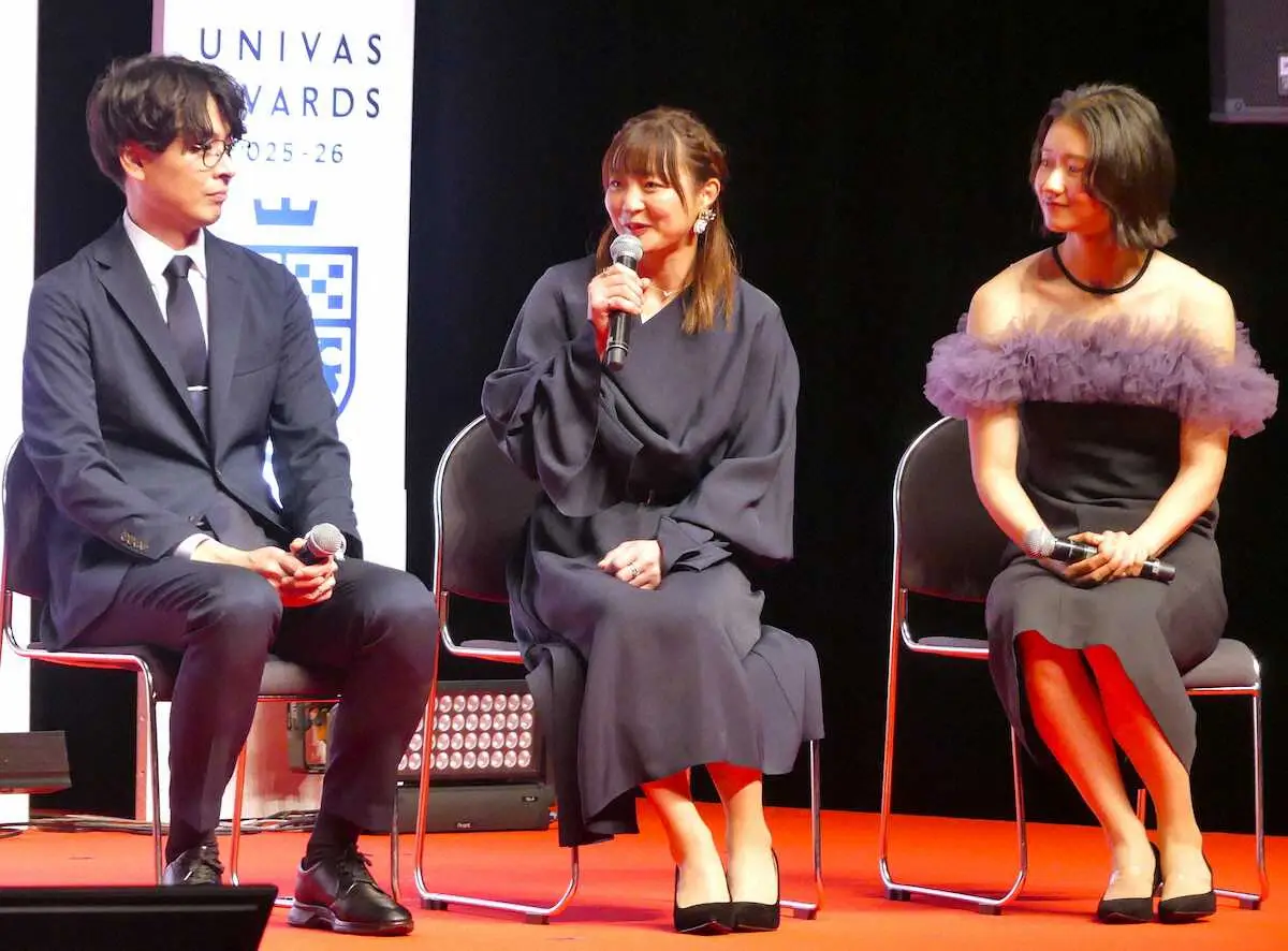 【画像・写真】【陸上】田中佑美「すごい賞をいただいたと改めて認識」UNIVAS表彰式OGゲスト出演に感慨