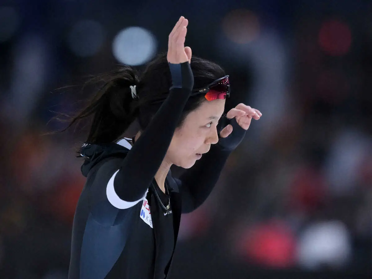 【画像・写真】【Sスケート】高木美帆　現役最後の試合は総合3位「ありがとう、そしてさようなら」笑顔でリンクに別れ