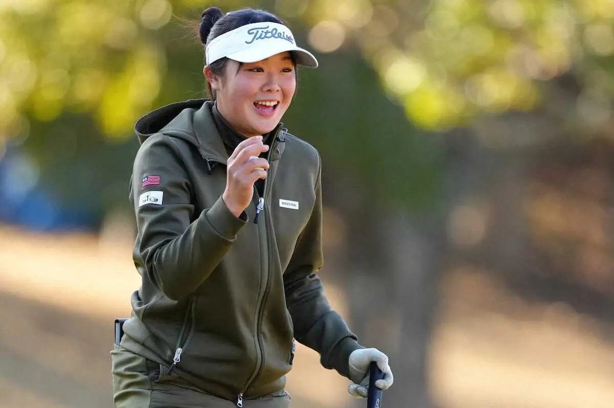 【画像・写真】【女子ゴルフ】ジャンボ尾崎さん“最後の弟子”佐藤小洛が2位「ジャンボさんを目指す」