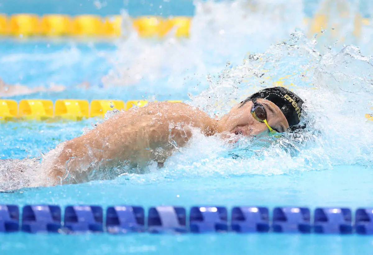 【画像・写真】【競泳日本選手権】2年ぶり出場の瀬戸大也が決勝進出「おじさんも頑張っている」28年ロス五輪へ再出発