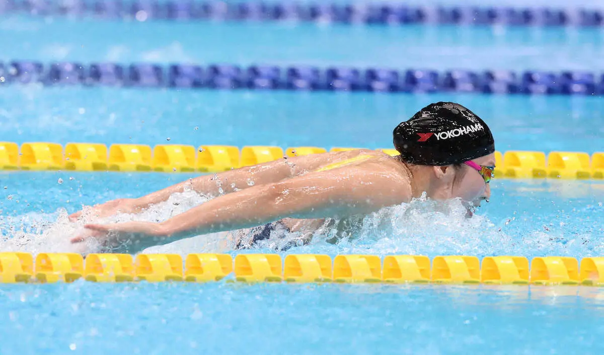 【画像・写真】【競泳日本選手権】池江璃花子が本命種目の50Mバタフライで予選1位「非常に良かった」代表入りに手応え