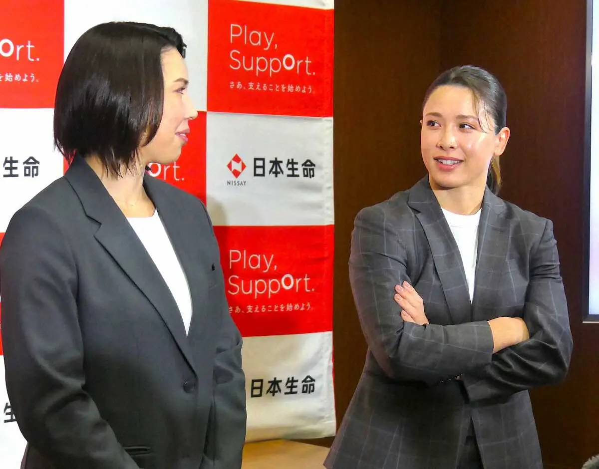 【画像・写真】【柔道】笑いあり涙ありの出口姉妹同時引退会見「2人で取ったメダル…はちょっと嫌」姉の愛情は幻想？
