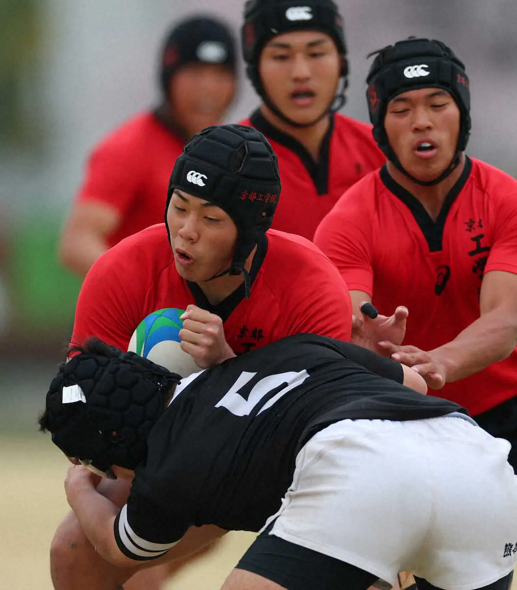 【画像・写真】【高校選抜ラグビー】元日本代表の内田啓介氏「帰ってこられてよかった」京都工学院のコーチで凱旋1勝