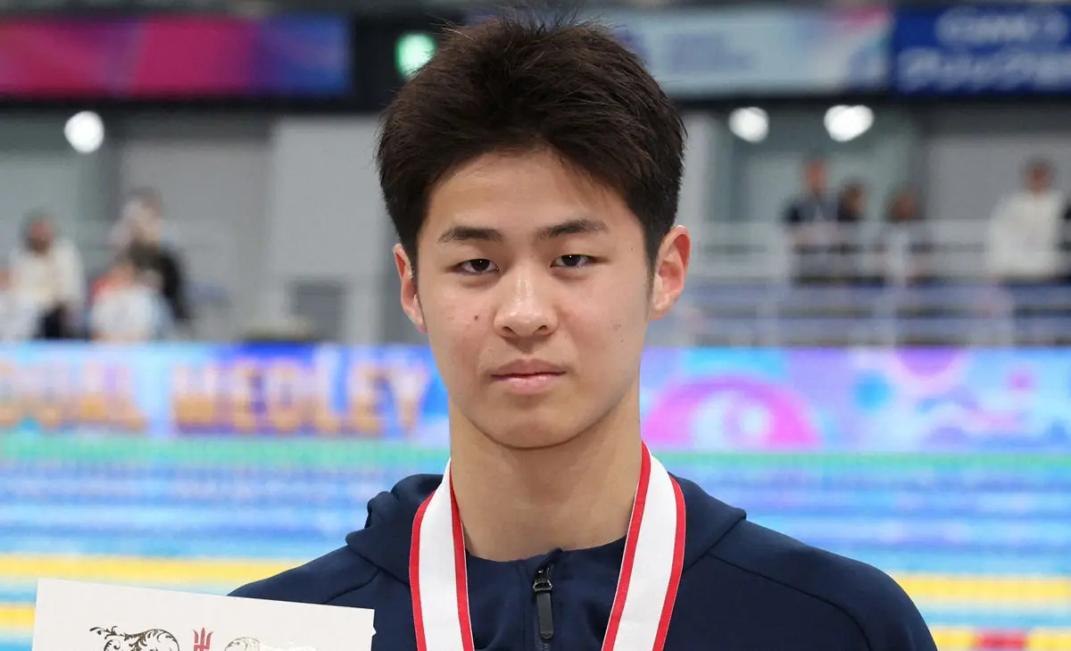 【画像・写真】競泳17歳・小島夢貴　天国の祖父に誓うメダル　8月パンパシフィック選手権＆秋の名古屋アジア大会代表