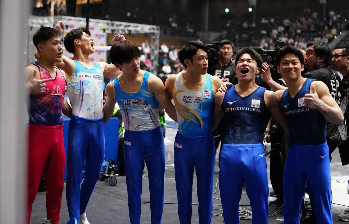 【画像・写真】【体操】橋本大輝が全日本6連覇「ホっとしている」2位・岡慎之助との一騎打ち制す
