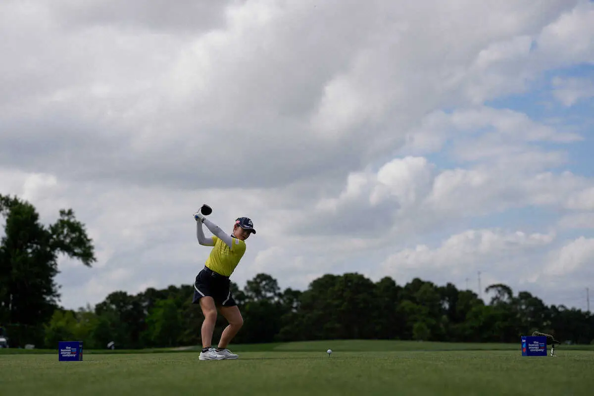 【画像・写真】【シェブロン選手権】吉田優利4位発進「いい貯金ができた」ショット安定4アンダー68