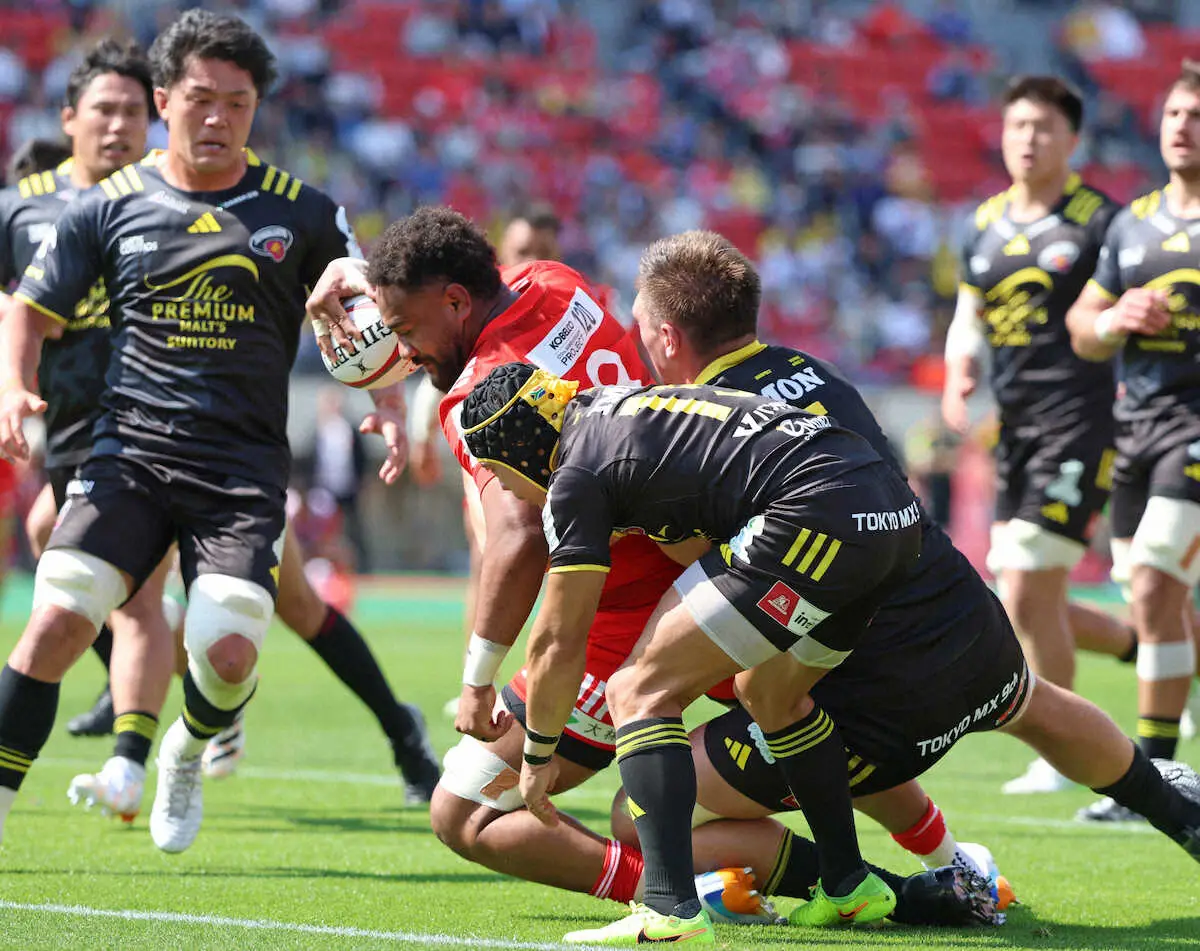 【画像・写真】【リーグワン】神戸、49―28で東京SG下して4連勝　元NZ代表LOレタリックは2トライ