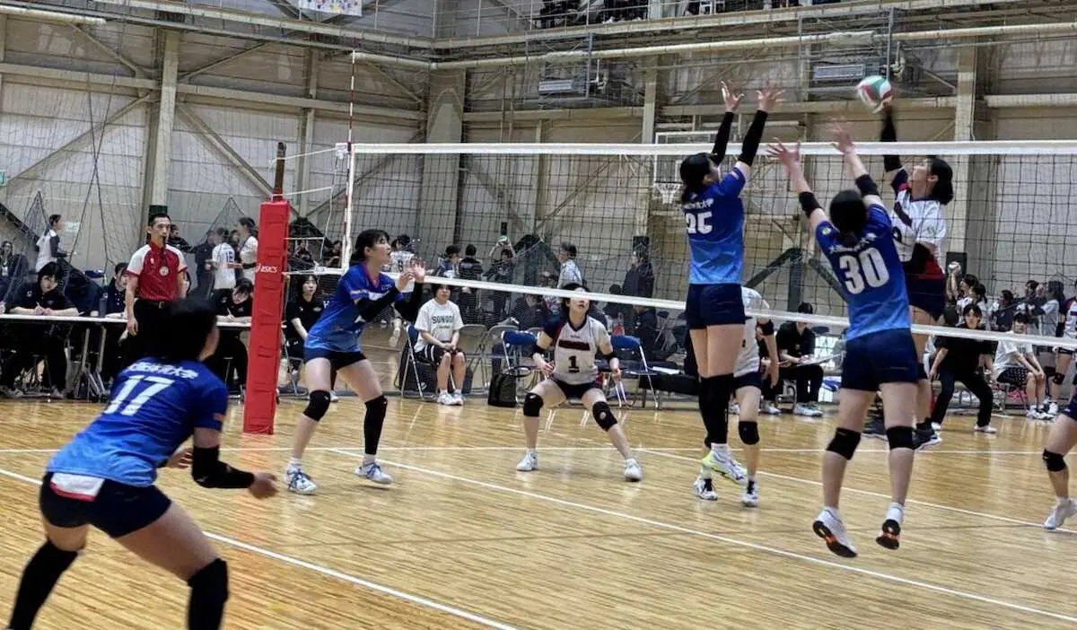 【画像・写真】関西大学バレー　男子は天理大、大産大、近大が開幕5連勝　女子は大体大がホームで白星、関大が5連勝