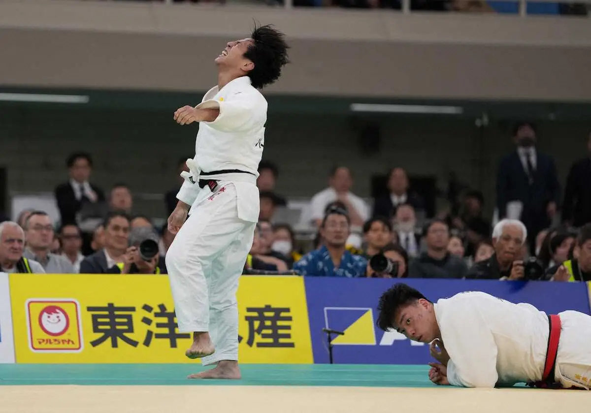 【画像・写真】【柔道全日本選手権】66キロ級世界王者・武岡毅は殊勲の1勝「一回り成長できた」今後はロス五輪へ集中