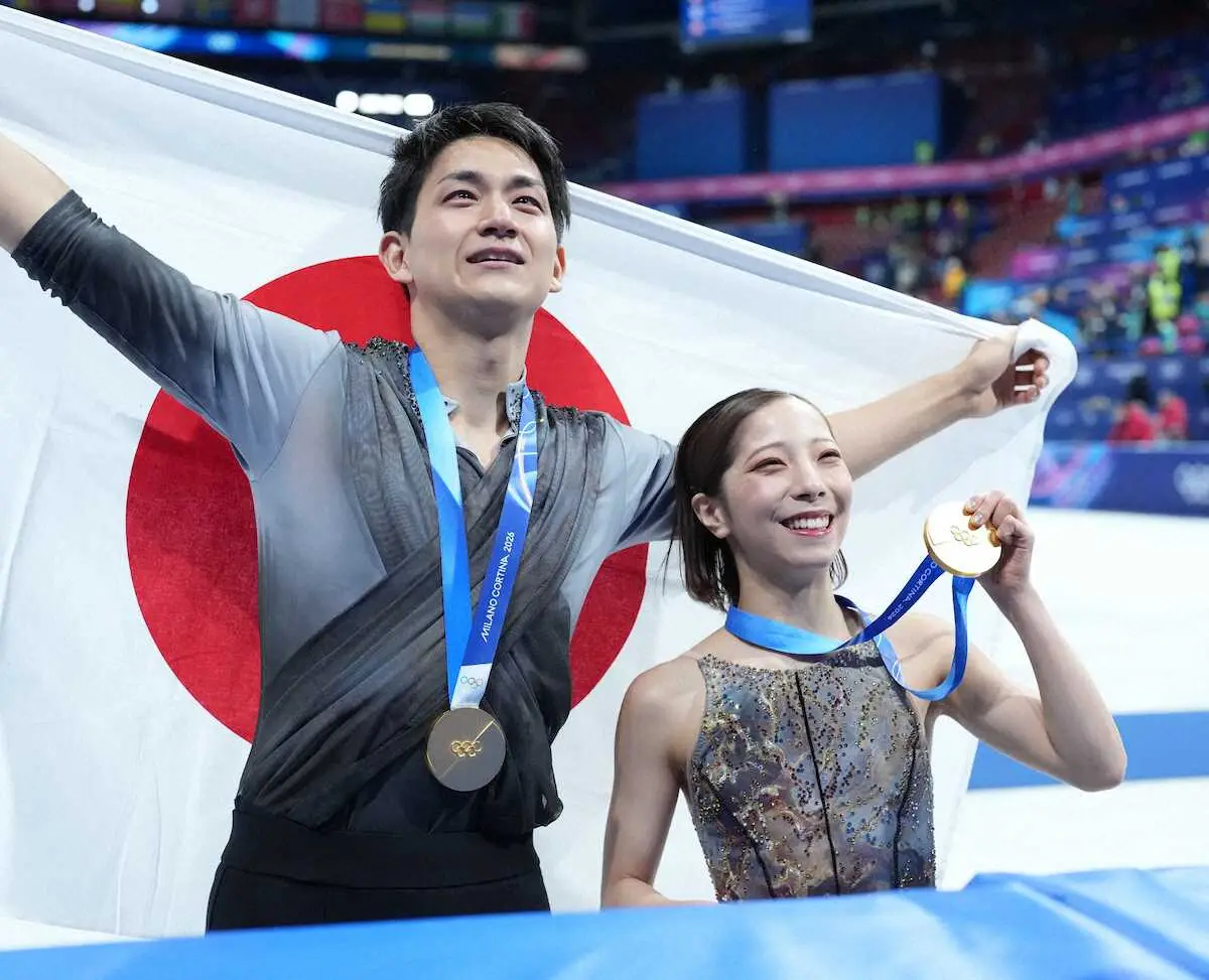 【画像・写真】JOCスポーツ賞最優秀賞に「りくりゅう」を選出　7月11日に一般公開で表彰式を実施へ