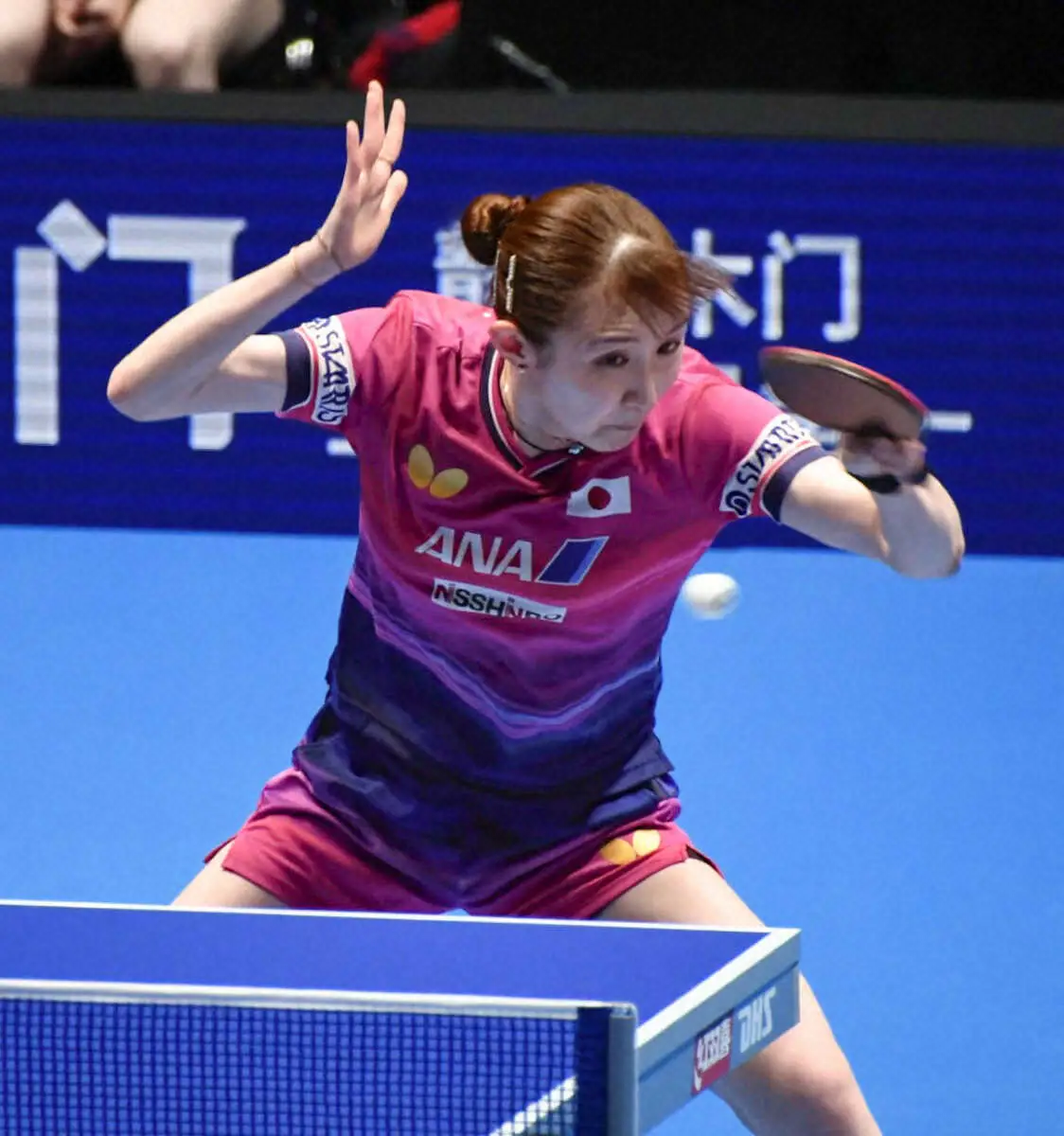 【画像・写真】【卓球】日本女子、55年ぶり金メダルへ開幕2連勝　張本美和＆早田ひなの“Wエース”で快勝