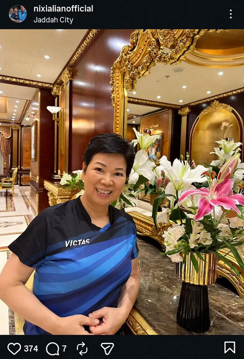 【画像・写真】【卓球】早田ひな“37歳差対決”制した！62歳にストレート勝ち　ルクセンブルクのレジェンドを圧倒