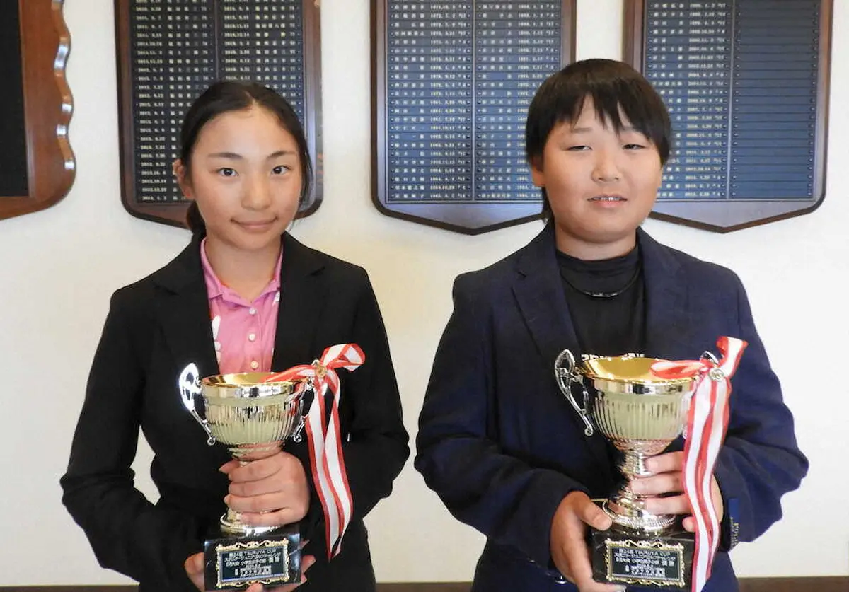 【画像・写真】【TSURUYA　CUPスポニチ・ジュニアゴルフC】中学男子は七條龍之介、同女子は朝井結愛がV