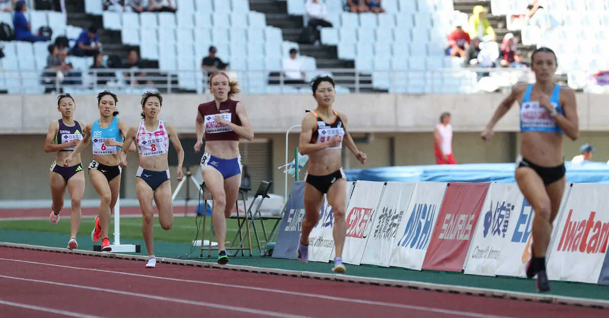 【画像・写真】【陸上】久保凛、社会人デビュー戦で号泣　2分7秒47で7位　コーチ「過度なプレッシャーあったのかな」
