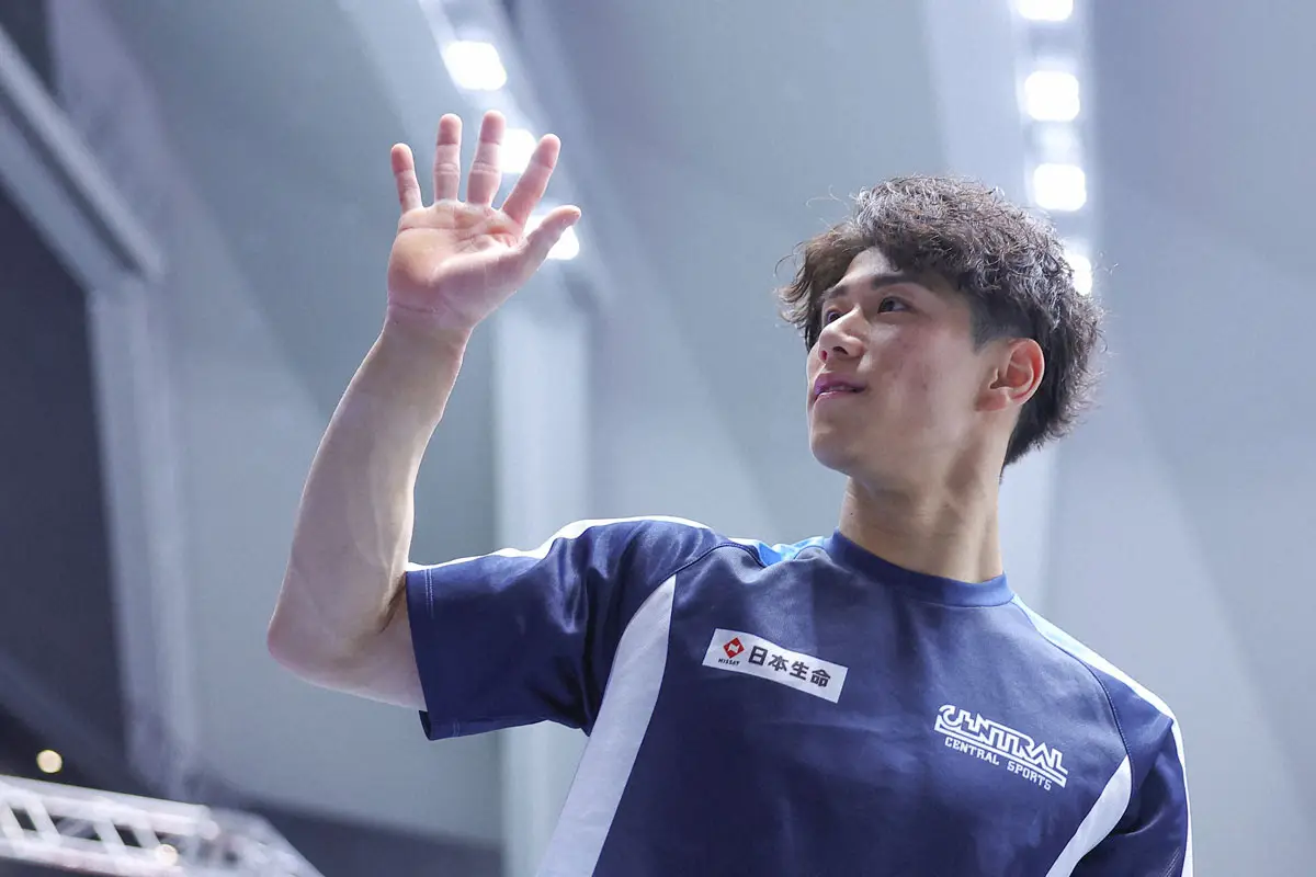 【画像・写真】【体操】橋本大輝がNHK杯3年ぶりVへ大前進「日本を盛り上げて」W杯選出の同級生・鈴木唯人に刺激